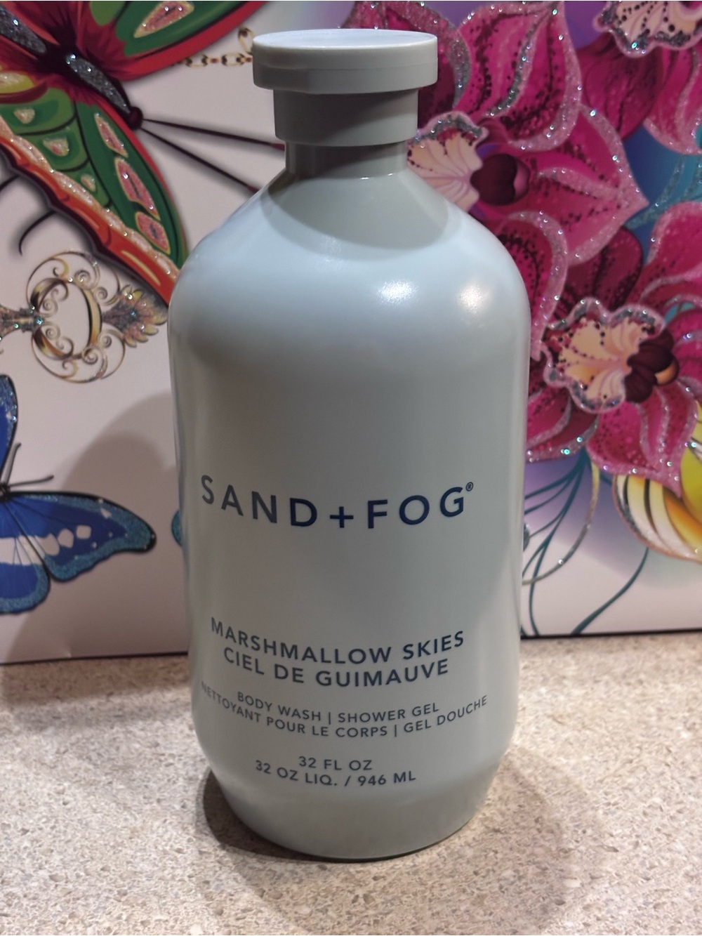 SAND+FOG Marshmallow Skies Body Wash - Pale Blue